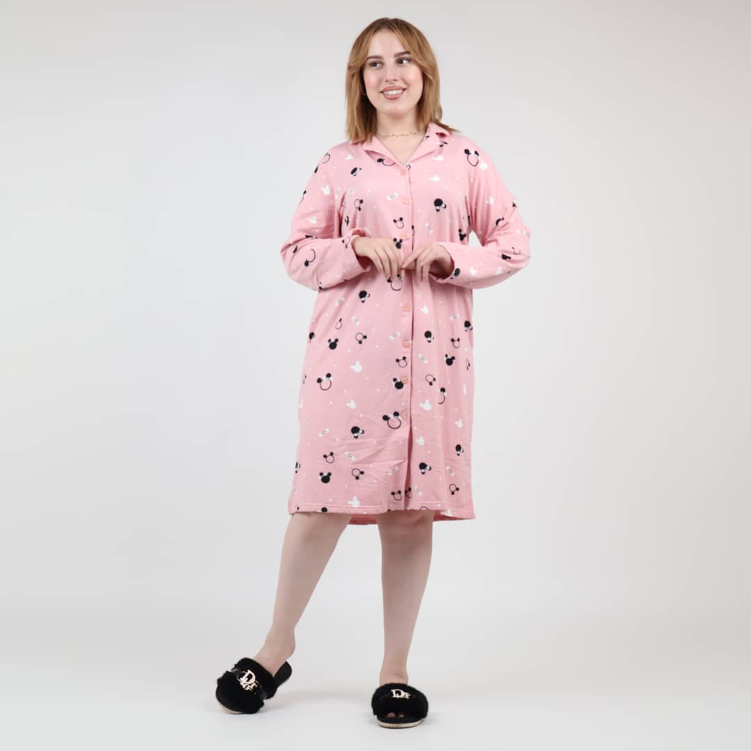 Robe de nuit Léopard MIKI – Image 2