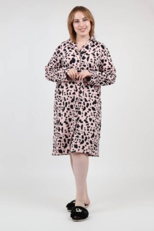 Robe Chemise Léopard R