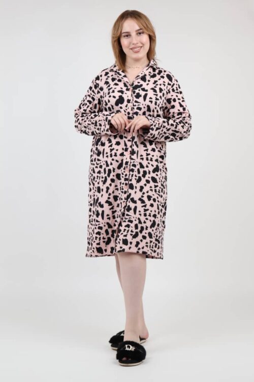 Robe Chemise Léopard R