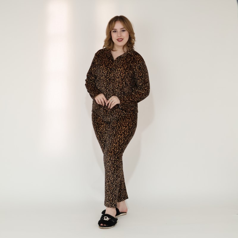 PYJAMA LEOPARD tablier -V-
