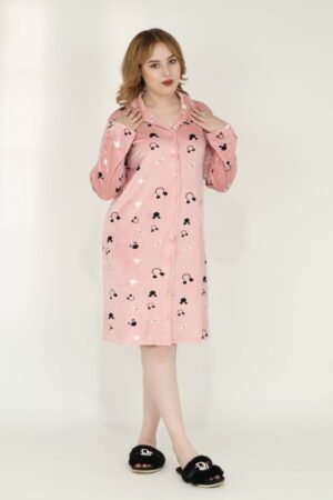 robe de nuit douce -V-