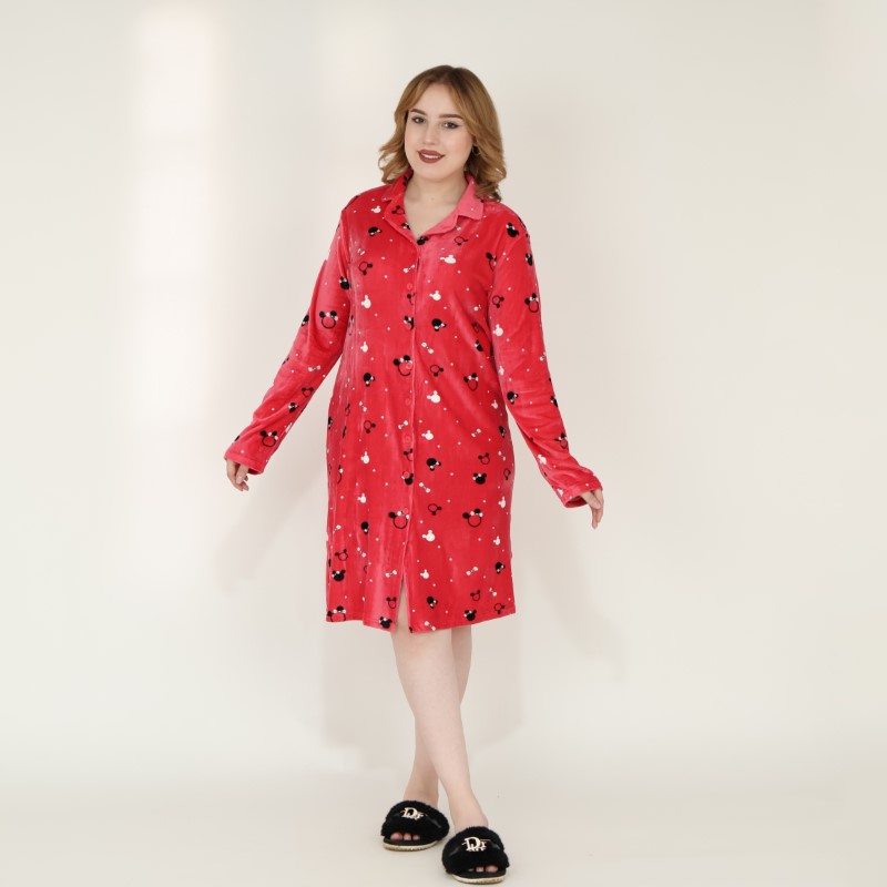 Robe de nuit rose -V- – Image 2