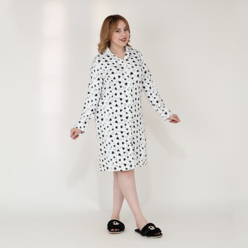 Robe de nuit cœur -V- – Image 2
