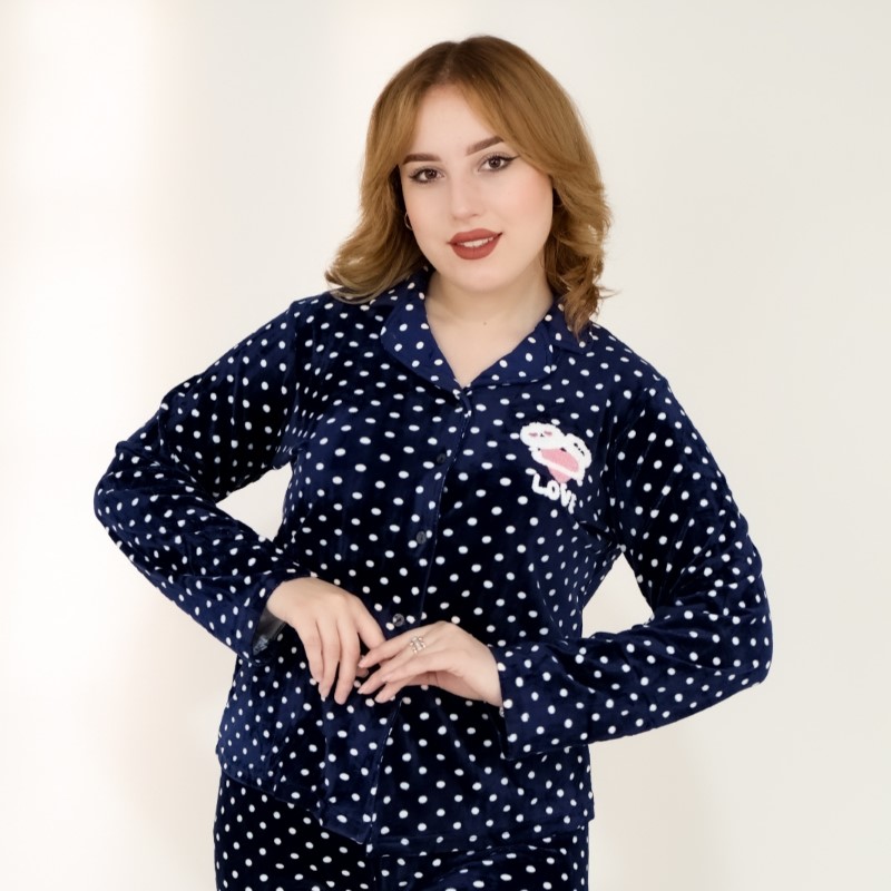 PYJAMA BLEU ASPIRINE tablier -V- – Image 3