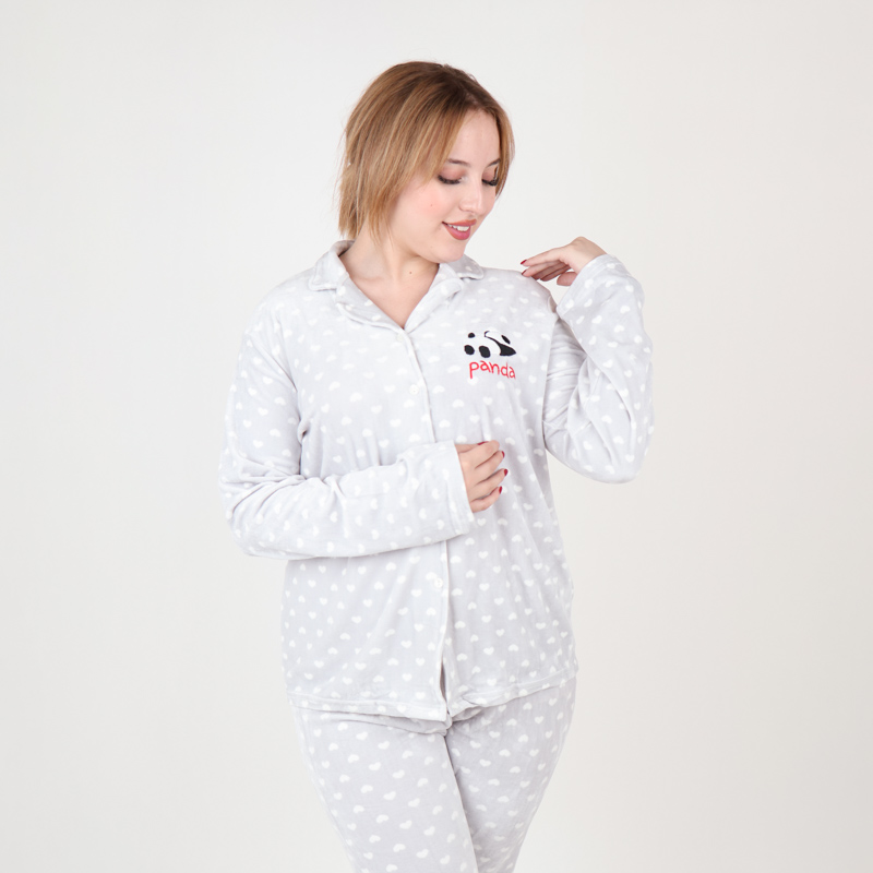 PYJAMA PANDA GRIS – Image 3